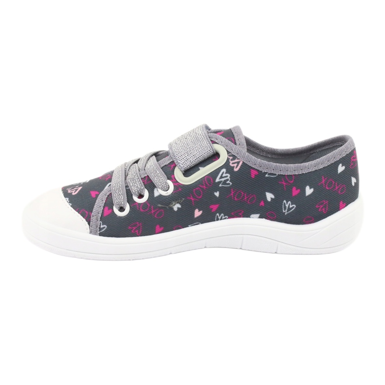 Scarpe per bambini Befado 251X138 rosa grigio multicolore 3