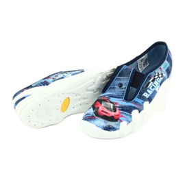 Scarpe per bambini Befado 290Y208 blu multicolore 4