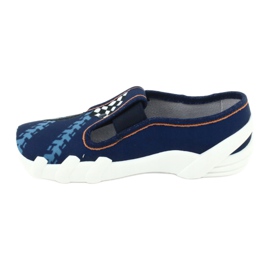 Pantofole per bambini Befado 290X211 blu navy 2