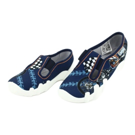 Pantofole per bambini Befado 290X211 blu navy 3