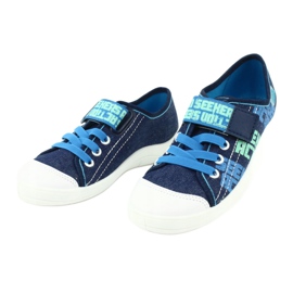Scarpe per bambini Befado 251Y139 blu navy blu multicolore 3