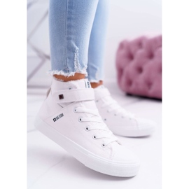 Sneakers da donna Big Star Warm White V274541FW bianca 2