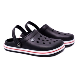 Ciabatte da uomo per la piscina Kroksy Pasipheme Black nero 2