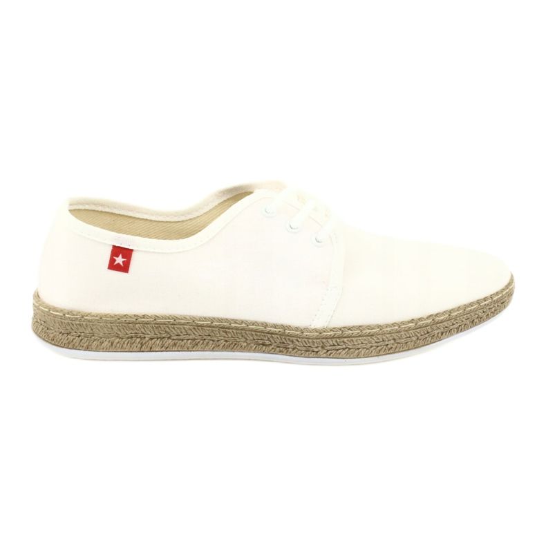Sneakers espadrillas Big star FF276043 bianco 3