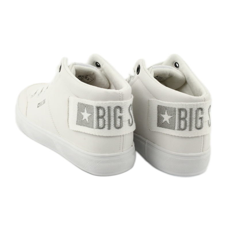 Sneakers alte Big Star EE274352 bianca grigio 5