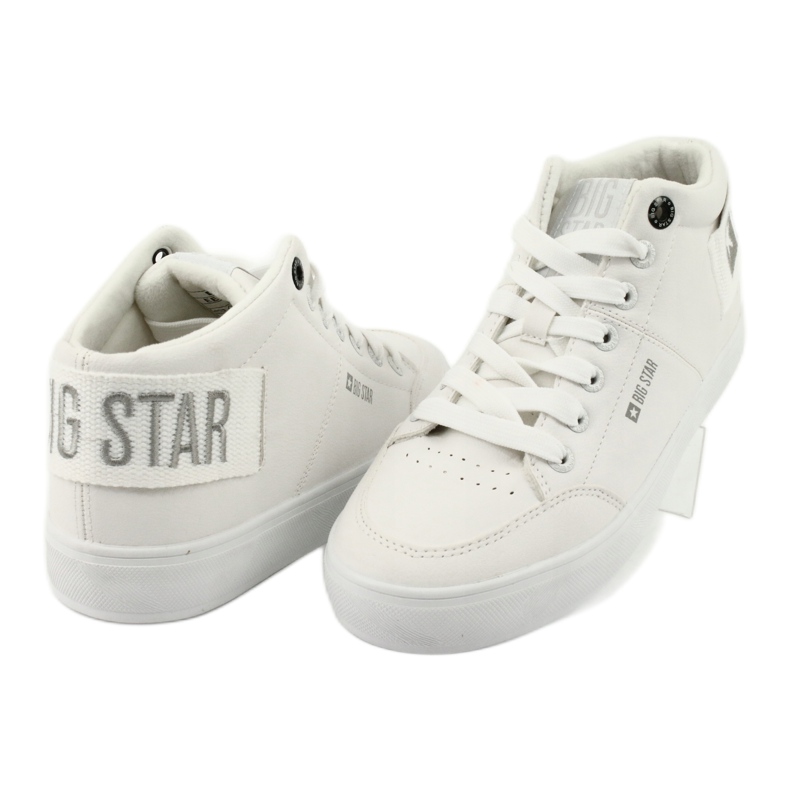 Sneakers alte Big Star EE274352 bianco grigio 4