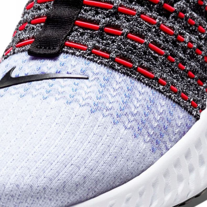 Nike React Phantom Run Flyknit 2 M CJ0277-002 Scarpa blu multicolore 2