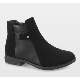 Kayla Shoes Stivali neri isolati DD5291-1 nero 1