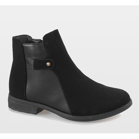 Kayla Shoes Stivali neri isolati DD5291-1 nero 1