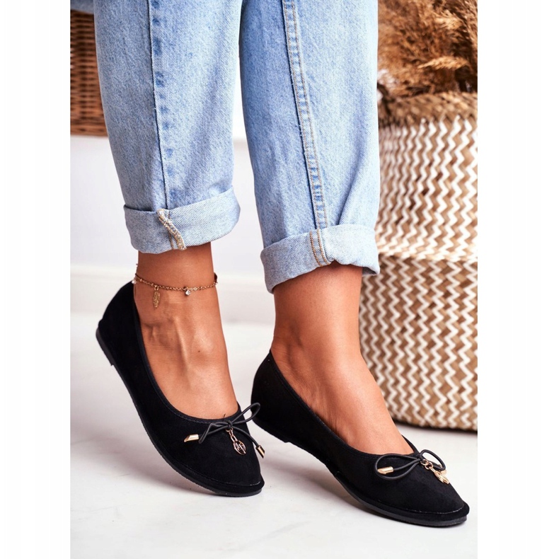 Ballerine da donna Lu Boo Suede Nere Layla nero 1