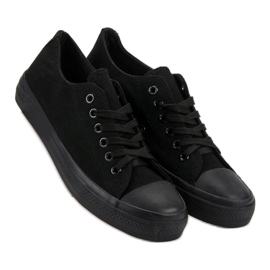 SHELOVET Scarpe da ginnastica nere nero 2