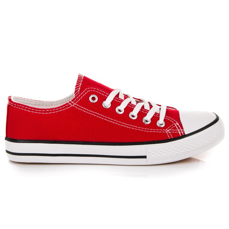 SHELOVET Scarpe da ginnastica rosse rosso 2