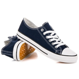 SHELOVET Scarpe da ginnastica blu navy 1