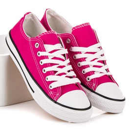 SHELOVET Sneakers Fucsia rosa 1