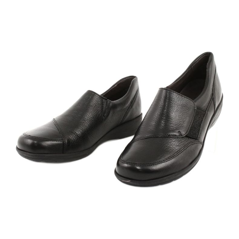 Scarpe donna scollate Caprice teg.H nero 2