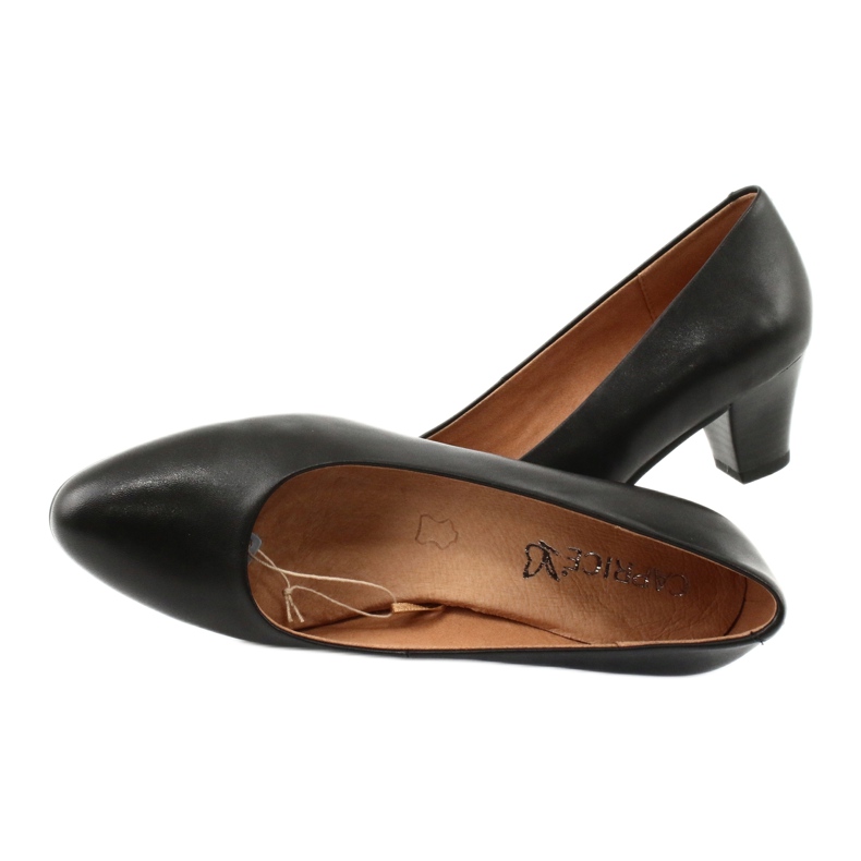 Décolleté nere Caprice da donna 22415-25 nero 3