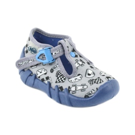 Scarpe per bambini Befado 110P312 blu grigio 3