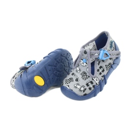 Scarpe per bambini Befado 110P312 blu grigio 6