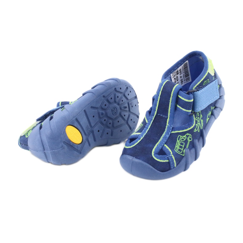 Scarpe per bambini Befado 190P086 blu verde 4