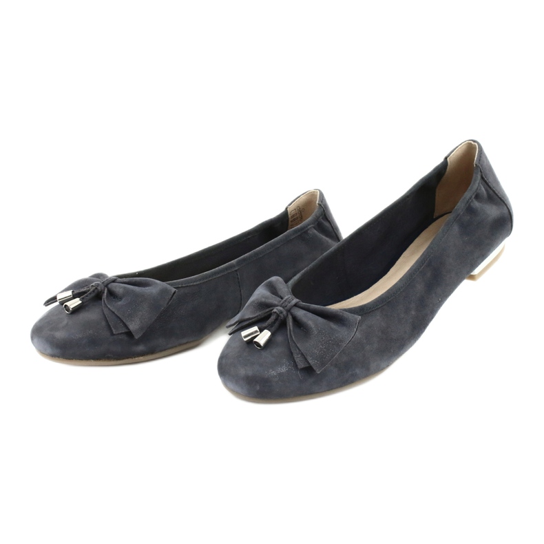 Ballerine Caprice da donna 22111 blu navy 2