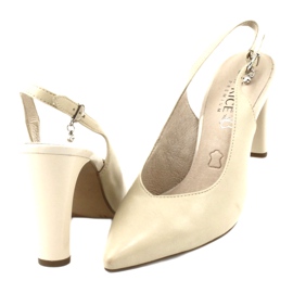 Sandali Caprice su palo da donna 29603 beige 3