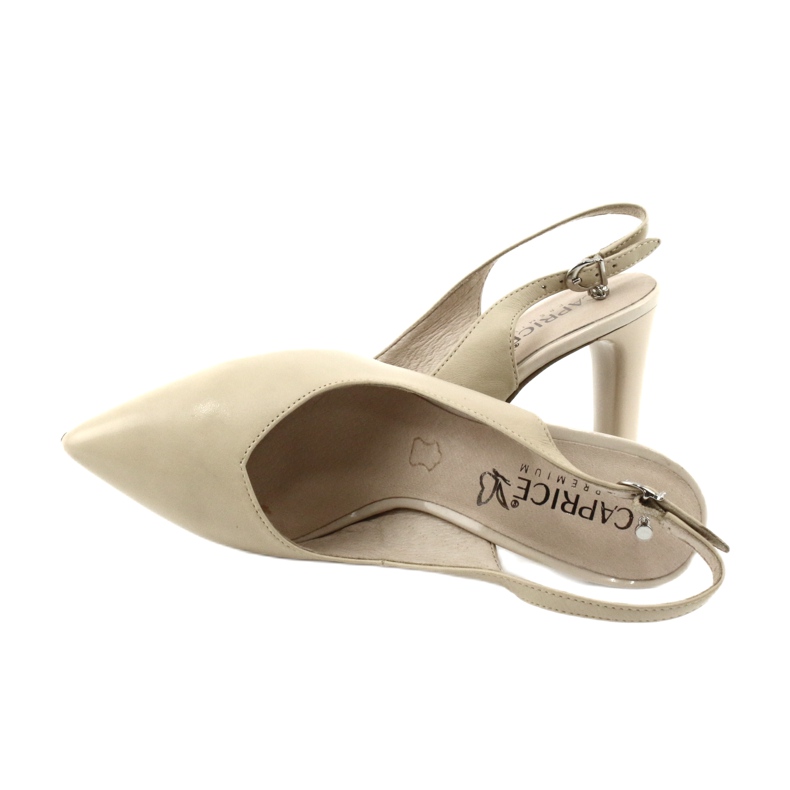 Sandali Caprice su palo da donna 29603 beige 4
