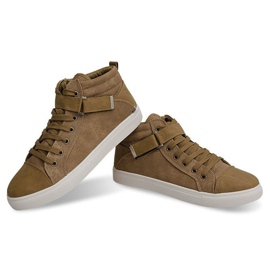 Sneakers alte N37 Kaki cachi verde 1