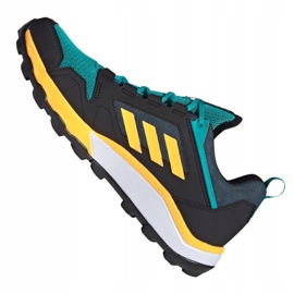 Scarpe Adidas Terrex Agravic Trail M FV2418 nero multicolore verde giallo 6