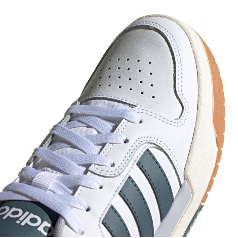 Scarpe Adidas Entrap M FW3463 bianca blu navy grigio 1