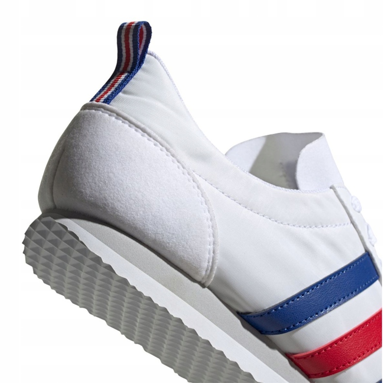 Scarpe Adidas Vs Jog M FX0094 bianco rosso blu 1