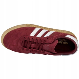 Adidas Originals Sambarose W F36268 scarpe rosso grigio 2