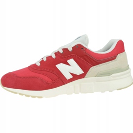 Scarpe New Balance M CM997HBS rosso 1