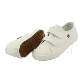 Sneaker Big Star con velcro GG374010 bianca 3
