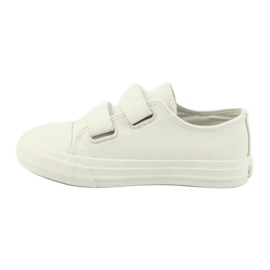 Sneaker Big Star con velcro GG374010 bianca 2