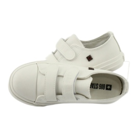 Sneaker Big Star con velcro GG374010 bianca 4