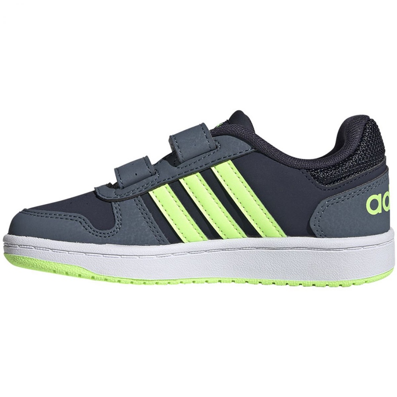 Adidas Hoops 2.0 Cmf Jr FW4930 scarpe blu navy multicolore 2