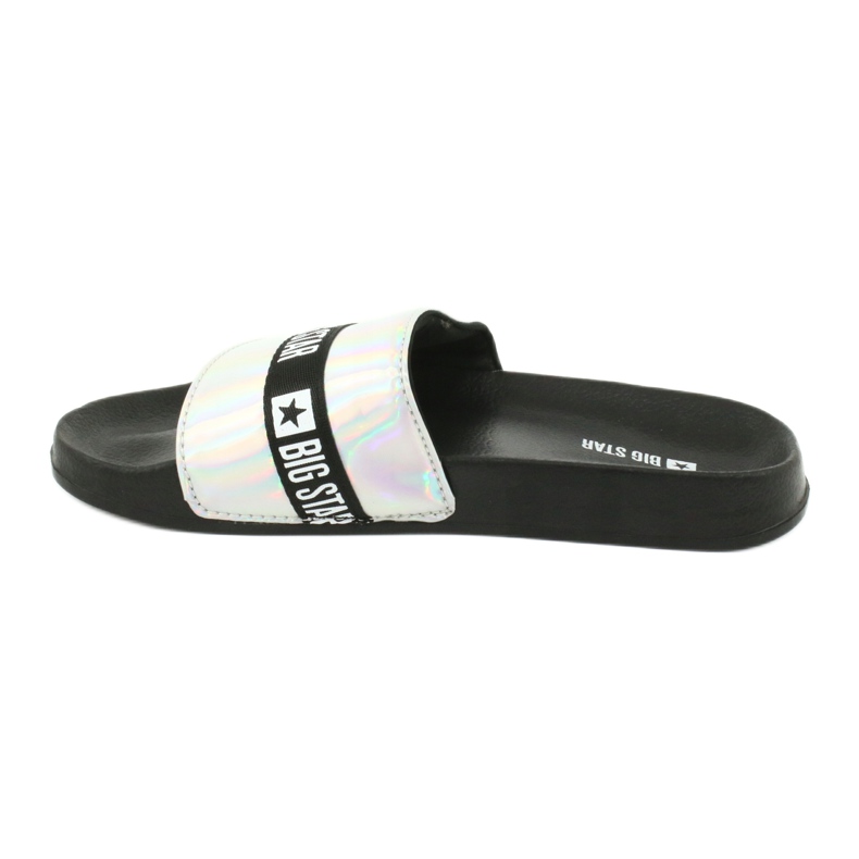 Pantofole da donna HOLO Big Star 274A005 nero grigio 1