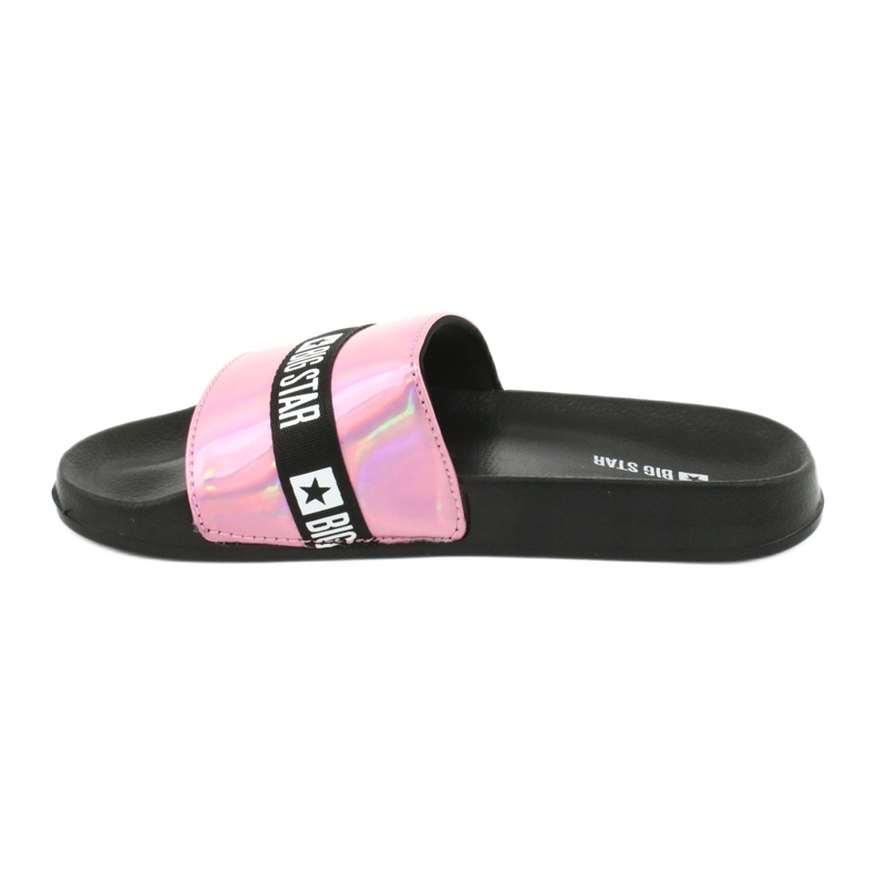 Pantofole da donna HOLO Big Star GG274A008 rosa 3