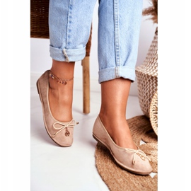 Ballerine da donna Lu Boo Suede Beige Layla 2