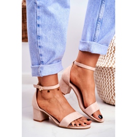 BUGO Sandali Donna Camoscio Beige Oh Baby! 2