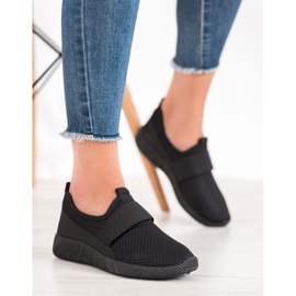 Scarpe sportive slip-on nero 1
