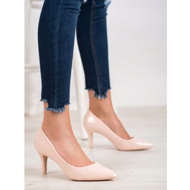 Gogo Décolleté Con Ecopelle marrone 1