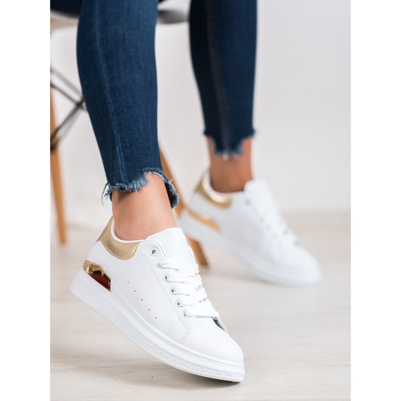 SHELOVET Scarpe sportive alla moda bianco 1