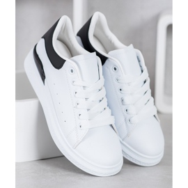 SHELOVET Scarpe sportive alla moda bianca 2