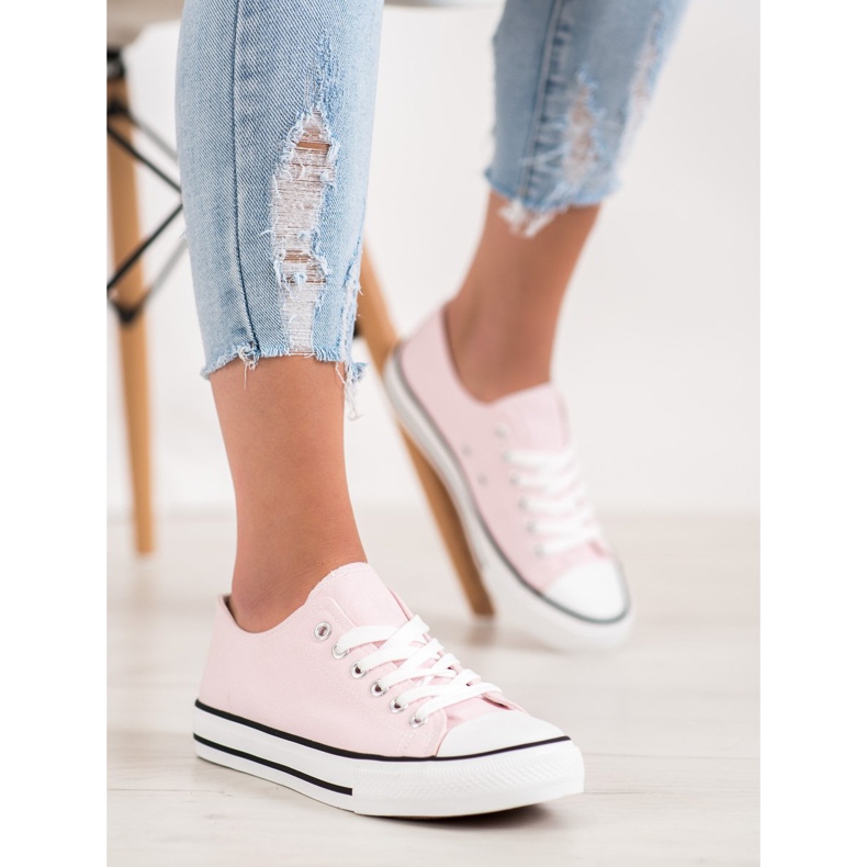 SHELOVET Scarpe da ginnastica rosa 1