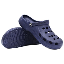 Flameshoes Sandali Pantofole da Uomo Navy Blue Crocs blu navy 3