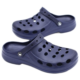 Flameshoes Sandali Pantofole da Uomo Navy Blue Crocs blu navy 2