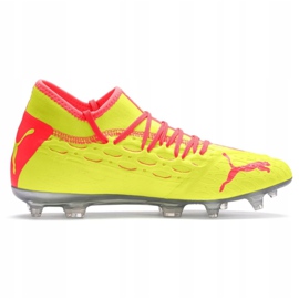 Scarpe da calcio Puma Future 5.2 Netfit Osg Evo FG / AG M 106007-01 multicolore giallo 1