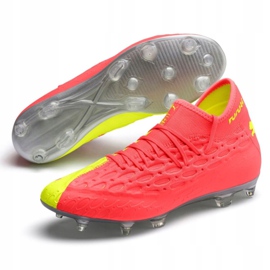 Scarpe da calcio Puma Future 5.2 Netfit Osg Evo FG / AG M 106007-01 multicolore giallo 2