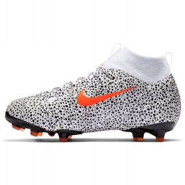 Nike Mercurial Superfly 7 Academy CR7 FG / MG Jr CV3182-180 scarpe da calcio multicolore bianca 2